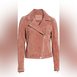 Pink Blank NYC suede jacket